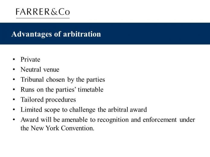 The Advantages of Arbitration for Small and Medium Enterprises